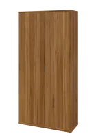 KSR6-81 P skříň šatní, 2x výsuvné ramínko, 2053x1022x400 mm, provedení pravé, ořech světlý